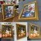 Vintage Gold 10x14 Picture Frame - 10 x 14 Ornate Photo Frame | Scoop Beaded Wall Art Frame Antique